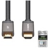 Monoprice 8K Certified Braided Ultra High Speed HDMI Cable 25ft Black 8K@60Hz 48Gbps CL2 In-Wall Rated 24AWG For PS 5 PS 5 Digital Edition Xbox X S - image 2 of 4