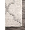 Nuloom Hand Tufted Park Avenue Trellis Area Rug, 10' x 14', Beige - 4 of 4