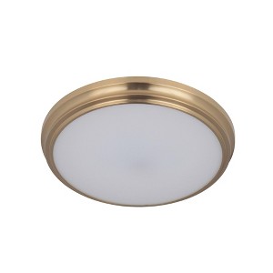 Craftmade Lighting X66 Series 1 - Light Flush Mount in  Satin Brass - 1 of 1