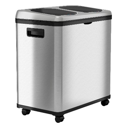 13 Gallon Elliptical Open Top Trash Can