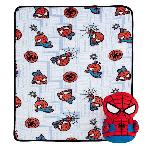 40x50 Marvel Spider-man Silk Touch Kids' Throw Blanket And Hd