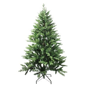 Northlight Real Touch™️ Mixed Eden Pine Artificial Christmas Tree - Unlit - 6' - 1 of 4