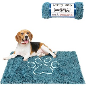 Dog Gone Smart Dirty Dog Doormat - Fast Drying Rug for Clean Floors - Absorbent Mat for Muddy Paws - 1 of 4