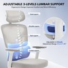 Office Chair Ergonomic Desk Chair - Home Mesh Office Desk Chair with Adjustable Lumbar Support, for Home, Office - 3 of 4