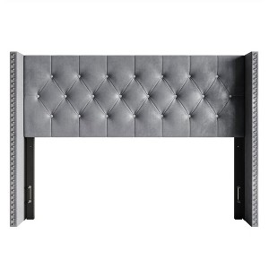 Home Design Gretna Tufted Upholstered Headboard - 1 of 4