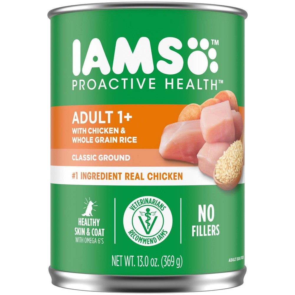 UPC 019014013296 product image for IAMS Proactive Health Adult Ground Dinner with Chicken Wet Dog Food - 13oz | upcitemdb.com