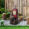 Teamson Home Outdoor Vintage Gas Station Waterfall Fountain - 3 of 4