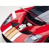 Ford GT Heritage Edition #16 "Alan Mann" Red Metallic with Gold Stripes 1/18 Model Car by Autoart - 3 of 4