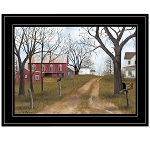 "The Old Dirt Road" By Billy Jacobs, Ready to Hang Framed Print, Black Frame - 1 of 1