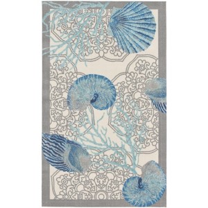 Waverly Seashell Indoor/outdoor Area Rug - 1 of 4