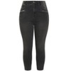 Avenue Women's Plus Size Wild Beauty Jean - 4 of 4