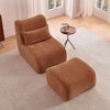 NicBex Couches for Living Room Recliner Single Seat Upholstered Lounge Chair Sofa Modern Design Accent Sofa with Ottoman - 2 of 4