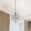 Artcraft Lighting Artistry 1 - Light Pendant in  Matte Black/Polished nickel - 2 of 2