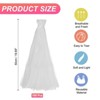 Unique Bargains Seafood Vegetable Grocery Shopping Stretchable Reusable Mesh Produce Bags 100 Pcs - 2 of 4