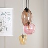 Keoni 3 Light 17" Pendant - PND3012 - Multi/Black - Safavieh - 3 of 4