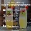 Crafted Cocktails Basil Martini Gimlet Mix: 2 Pack  60 Calories, Handcrafted with Agave, Lime and Basil  Effortless Mixology with Gourmet Flavor - 3 of 4