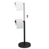 BWE Round Freestanding Toilet Paper Holder - 2 of 4