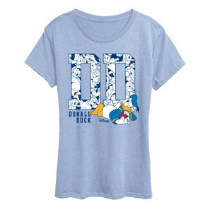 Women's - Disney - Donald Ears Short Sleeve Graphic T-Shirt - 1 of 3