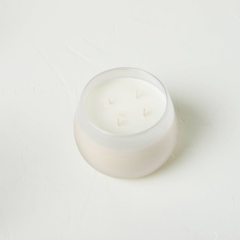 Clarity Fashion Salted Glass Wellness Jar Candle White - Casaluna™, 5 of 13