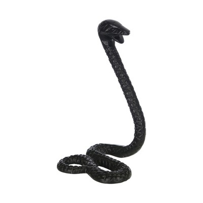 Sagebrook Home 10" Metal Snake Sculpture - Decorative Aluminum Statue for Creative Contemporary