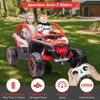 Jojoka 24V Can-Am 2-Seater 4WD UTV Ride On Car w/ Remote,Dual Battery,4x200W Motors - 130LB Capacity - 4 of 4