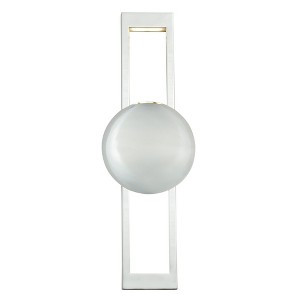 Vaxcel Aline 1 - Light Sconce in  Polished Nickel - 1 of 2