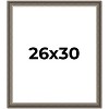 PosterPalooza | Weathered Black Picture Frame - UV Acrylic, Foam Board Backing, Hanging Hardware - 2 of 4