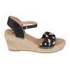 GC Shoes Cati Woven Espadrille Comfort Slingback Wedge Sandals - 2 of 4