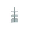 happimess Minimalist 24.5" 9-Pair 3-Tier Iron Thin Flat Plate Shoe Rack - 3 of 4