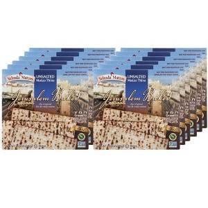 Yehuda Unsalted Matzo Thins - Case of 12/10.5 oz - 1 of 4