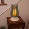 Pacific Accents Alexandria Mercury 13.5'' Glass Hurricane With 3''x6'' Inch Flameless Wax Candle - 2 of 3