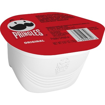 Pringles Potato Crisps Chips, On-the-Go Snacks, Original - 19 Gram Cup (Pack of 36)