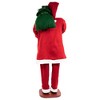 Northlight 72" Country Santa Claus Standing Christmas Figure - 4 of 4
