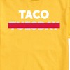 Men's - Instant Message - Taco Tuesday Crossed Out Short Sleeve Graphic T-Shirt - 2 of 4