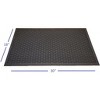 KOVOT 30" x 18" Non Slip Ridge Scraper Floor Mat Durable Heavy Duty Rubber for Indoor & Outdoor Door Mat Entrance - image 2 of 4