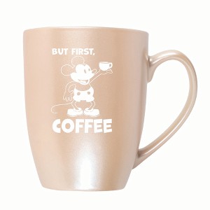 Elanze Designs But First Coffee 10 ounce New Bone China Coffee Tea Cup Mug, Precious Pearl - 1 of 4