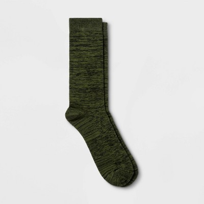 mens green dress socks