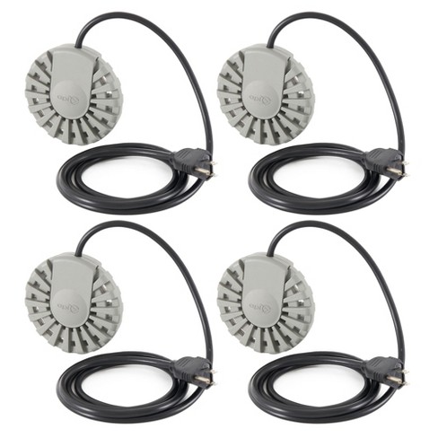 Api W500 500 Watt Metal/plastic Auto Waterer Birdbath Water Tank Sinking  Deicer Heater For Tanks Up To 70 Gallons (4 Pack) : Target
