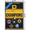 Trends International MLB Pittsburgh Pirates - Champions 23 Framed Wall Poster Prints - 3 of 4