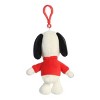 Aurora Mini Joe Cool Clip-On Peanuts Adorable Stuffed Animal White 5" - 4 of 4