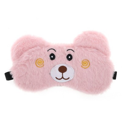 Unique Bargains Soft Sleep Mask Cartoon Bears 1 Pc