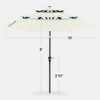Best Choice Products 10ft 3-Tier Patio Umbrella, Market Sun Shade w/ Tilt Adjustment, Easy Crank - 2 of 4