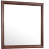 Passion Furniture 38 in. x 38 in. Classic Square Wood Framed Dresser Mirror - 2 of 4