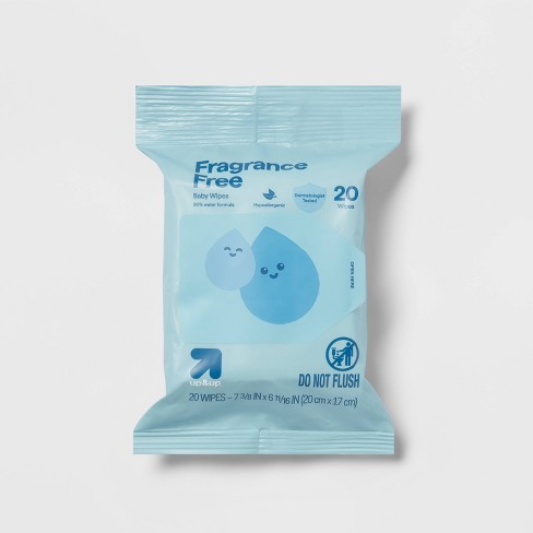 Fragrance Free Baby Wipes Travel Pack 20ct Up up Target