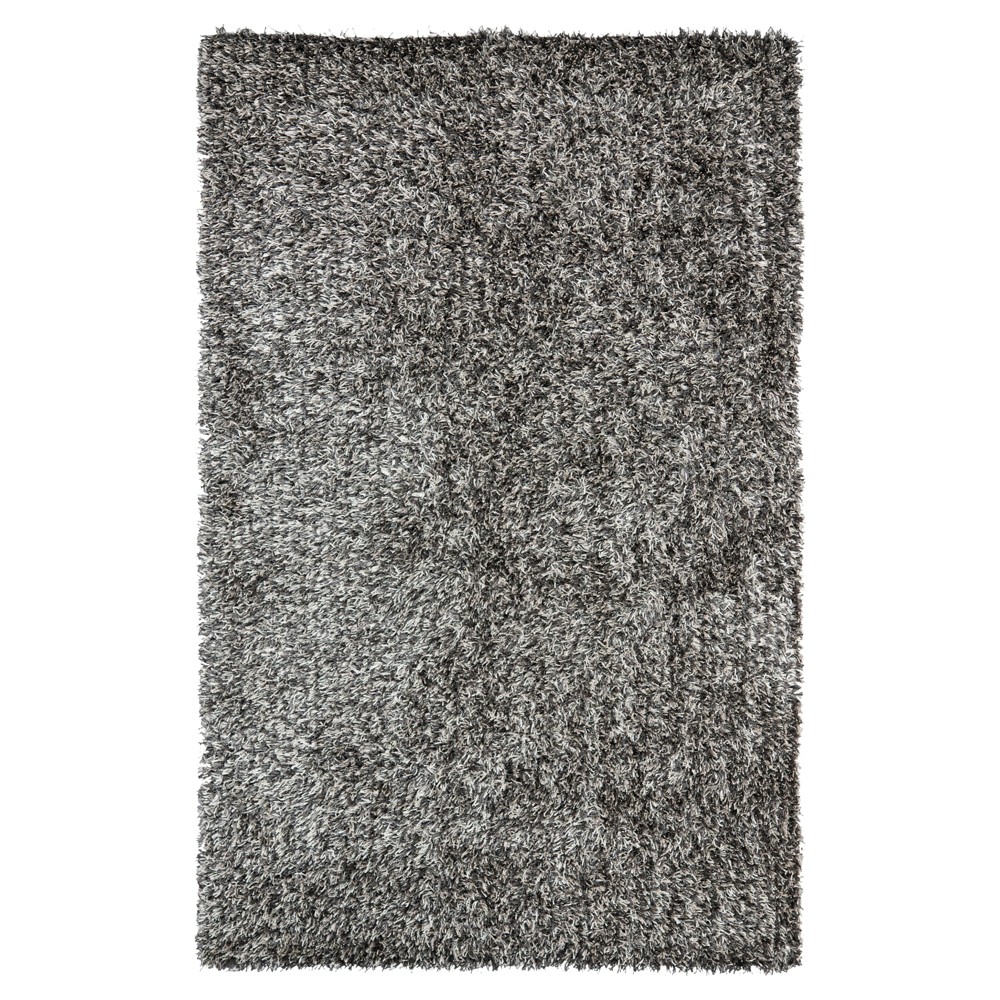 Platinum/Ivory Solid Shag/Flokati Tufted Accent Rug - (3'x5') - Safavieh