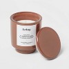 Exterior Painted Glass w/ Glass Lid Tobacco and Amber "Artsy" 7oz - Room Essentials™ - 3 of 3