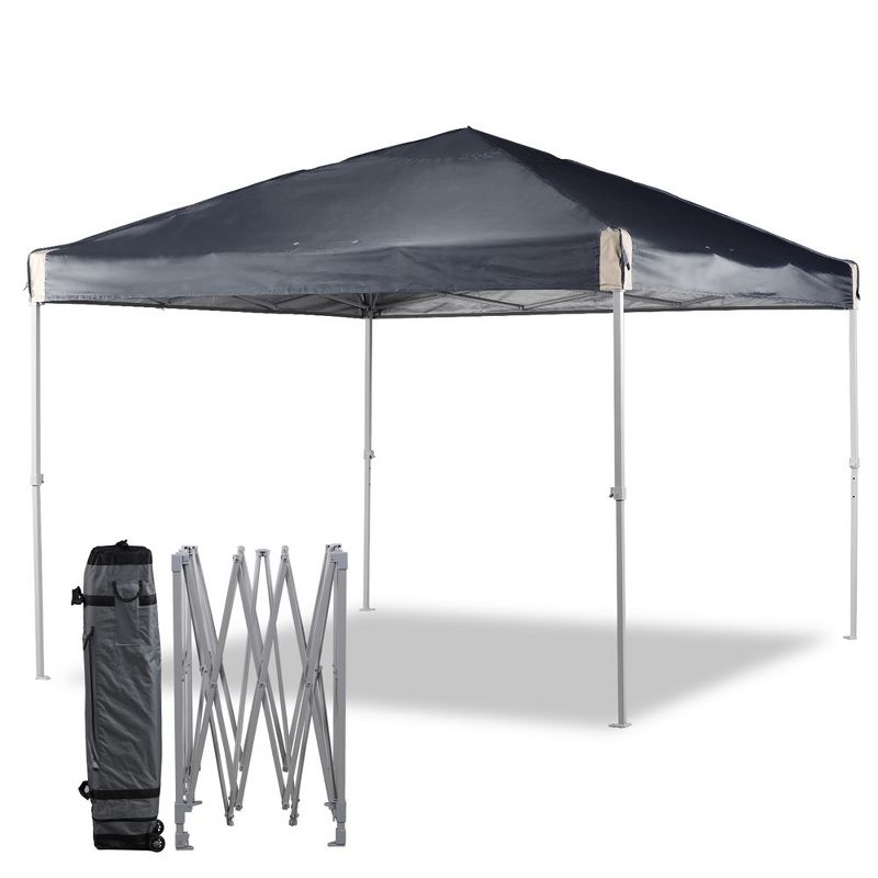 Aoodor Pop Up Canopy Tent with Roller Bag, Portable Instant Shade Canopy, 1 of 8
