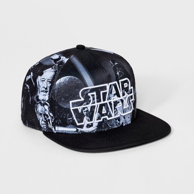 black baseball cap target