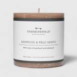 Pillar Ashwood and Palo Santo Candle Tan - Threshold™