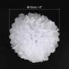 Unique Bargains Decorative Reusable Party Wedding Tissue Pom Poms Flowers 10 Pcs - 2 of 4
